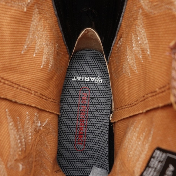 SLD NEW Size 11.5 WIDE 2E Men's Ariat WorkHog Composite Roper Safety Toe Boots - Picture 6 of 11